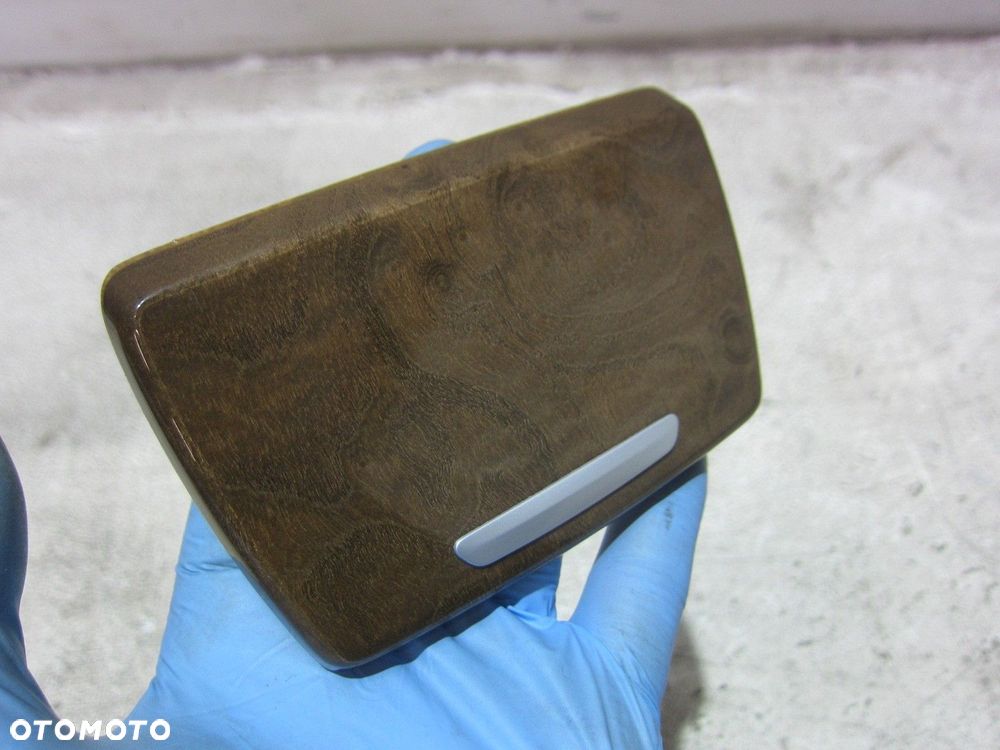 BMW F10 F11 LISTWY DEKORY CUP HOLDER DREWNO JESION KOMPLET ALU ŁADNE - 11