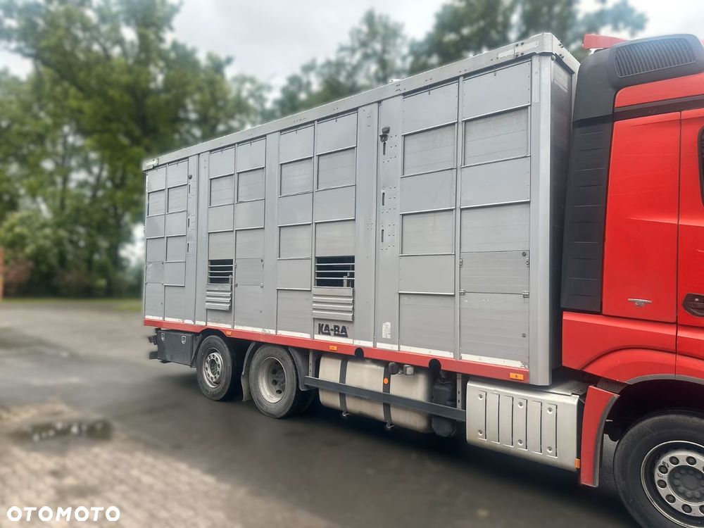 Mercedes-Benz Actros 2545 Kaba 3-Piętrowy | Transport Zwierząt | Euro 6 | Retarder | 285 tys. km - 4