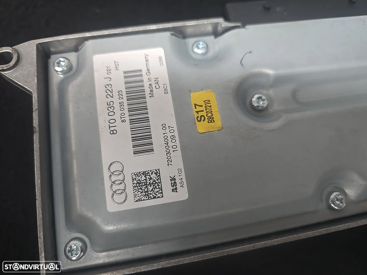 Amplificador de som originais  para Audi a5 a4 b8  2008+ - 6