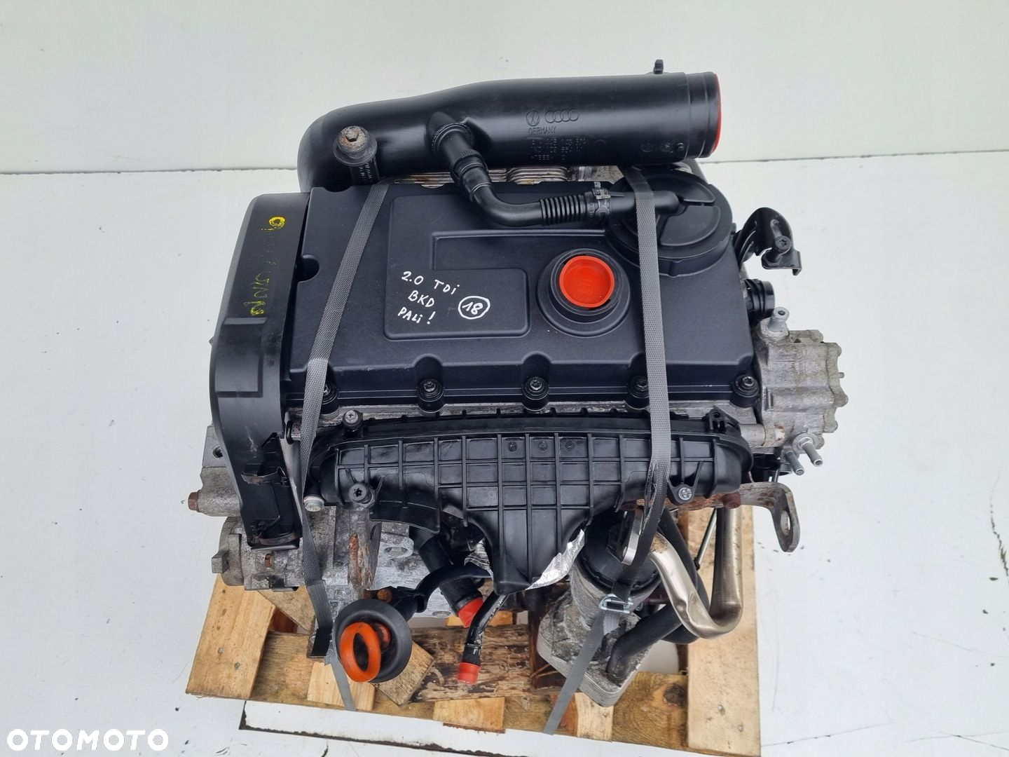 SILNIK KOMPLET Audi A3 II 8P 2.0 TDI 140KM ładnie pracuje BKD - 2