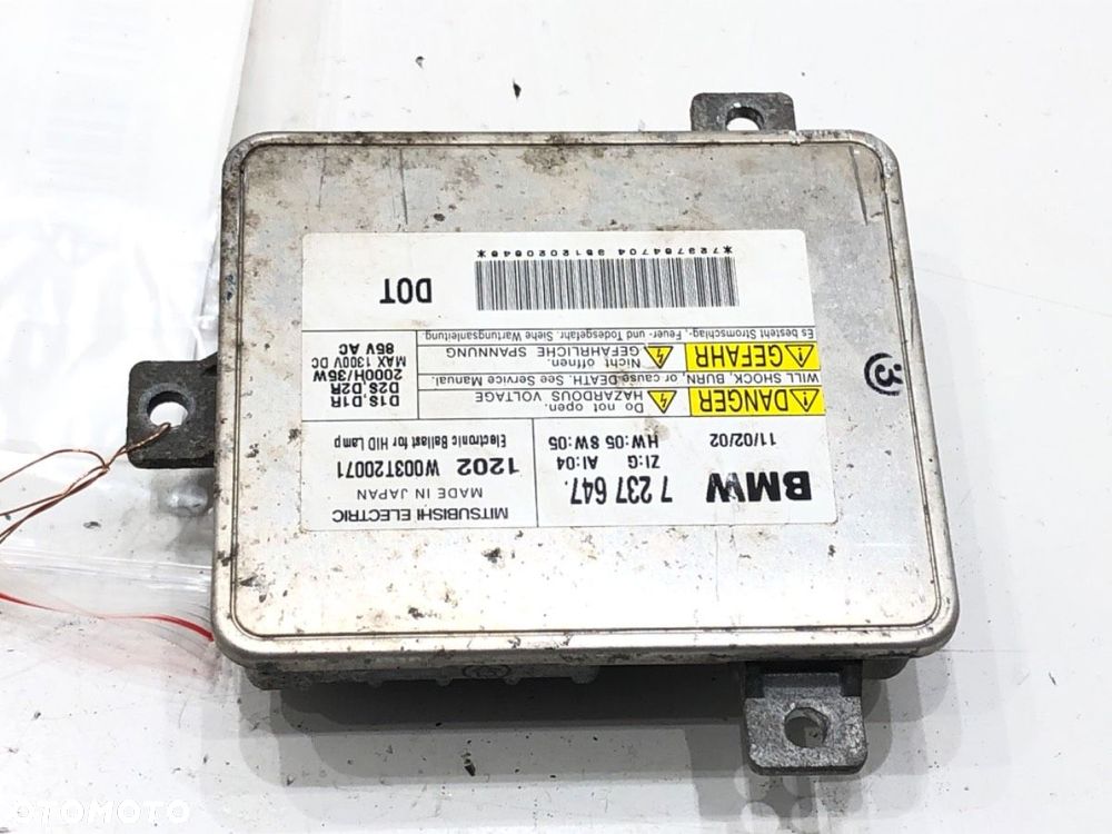 PRZETWORNICA XENON  BMW X1 (E84) 2009 - 2015 sDrive 18 d 105 kW [143 KM] olej napędowy 2009 - 2015 - 2
