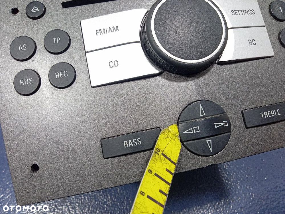 OPEL ZAFIRA B ASTRA H RADIO FABRYCZNE CD30 WYŚWIETLACZ 13190856 - 13