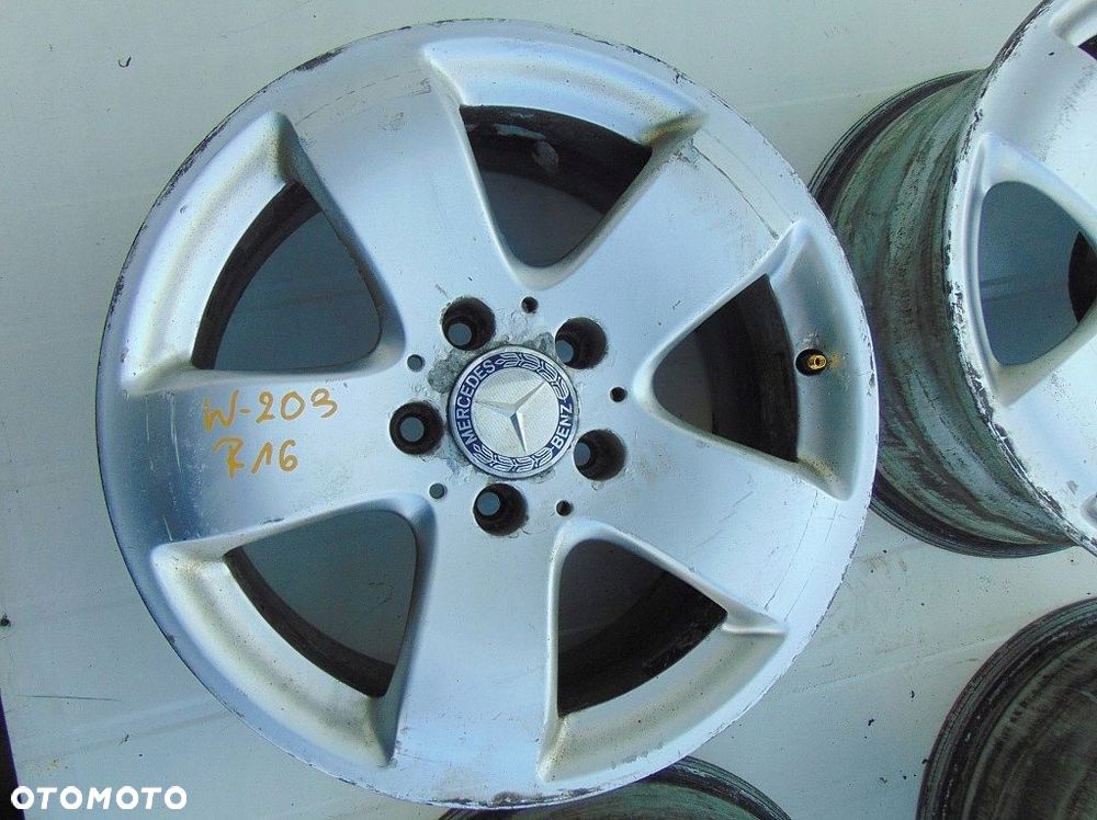 MERCEDES C W203 FELGI ALUMINIOWE R16 5x112 66.6 - 6