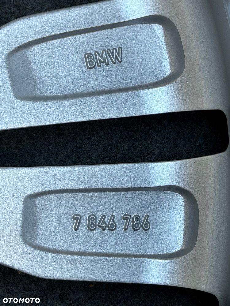 NOWA Oryginalna felga BMW 19 Styling 467M 467 5x120 alufelga 7846786 X5 F15 X6 F16 JEDNA SZTUKA oryginał srebrna 9j ET37 przód M pakiet przednia E 9jx19 H2 IS37 74,1 - 8