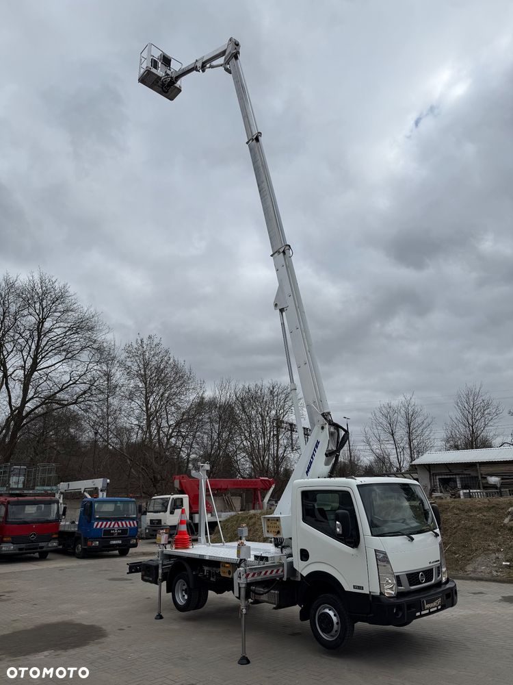 Nissan Podnośnik Koszowy Multitel MJ 201 21 Metrów 13 w Bok Tylko 960 MTH ! Kosz 225  KG! Zwyżka! Ogon  ! UDT! jak Wumag Ruthmann GSR - 19