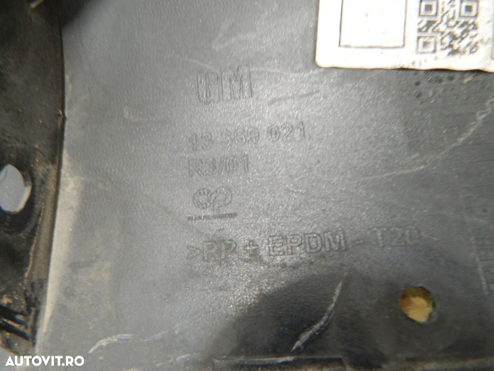 Bara spate Opel Cascada, 2012, 2013, 2014, 2015, 2016, 2017, 13369021. - 8