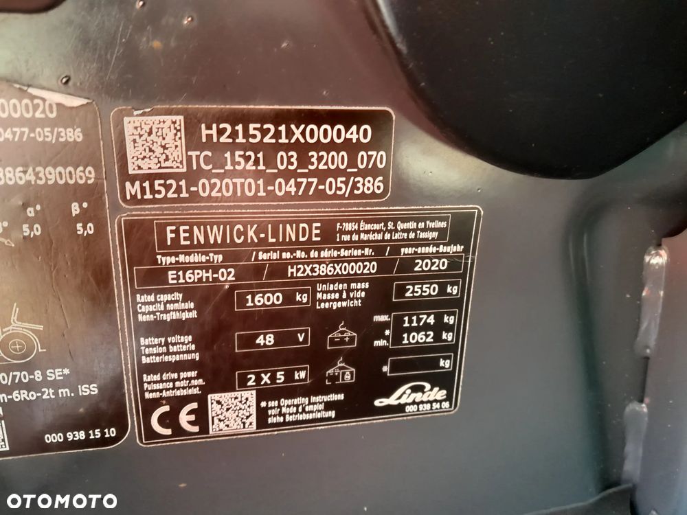 Linde E 16PH-02 - 16