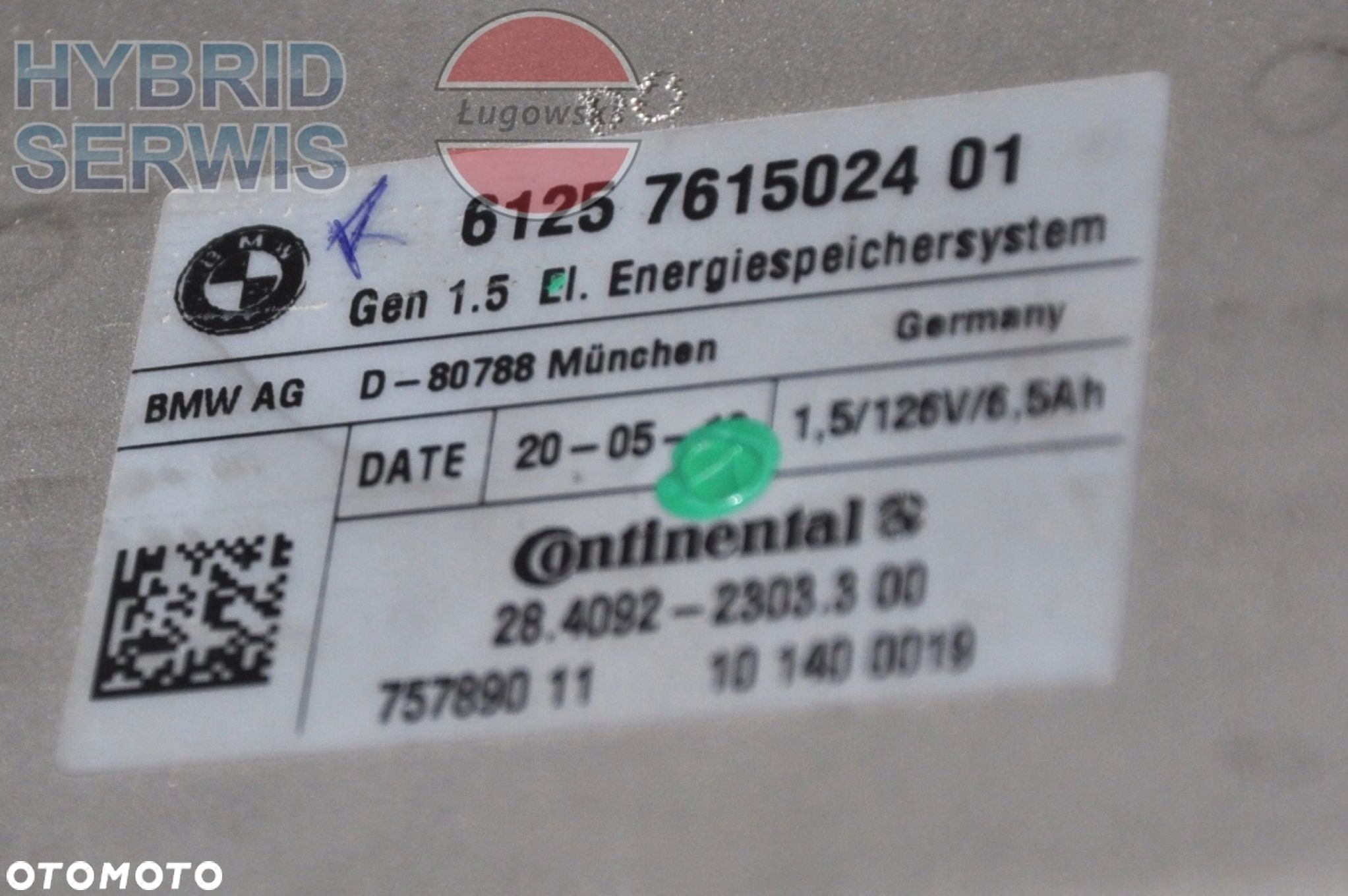 BMW 7 F04 Hybrid, bateria HV trakcyjna 6125761502401 61257625708 - 14