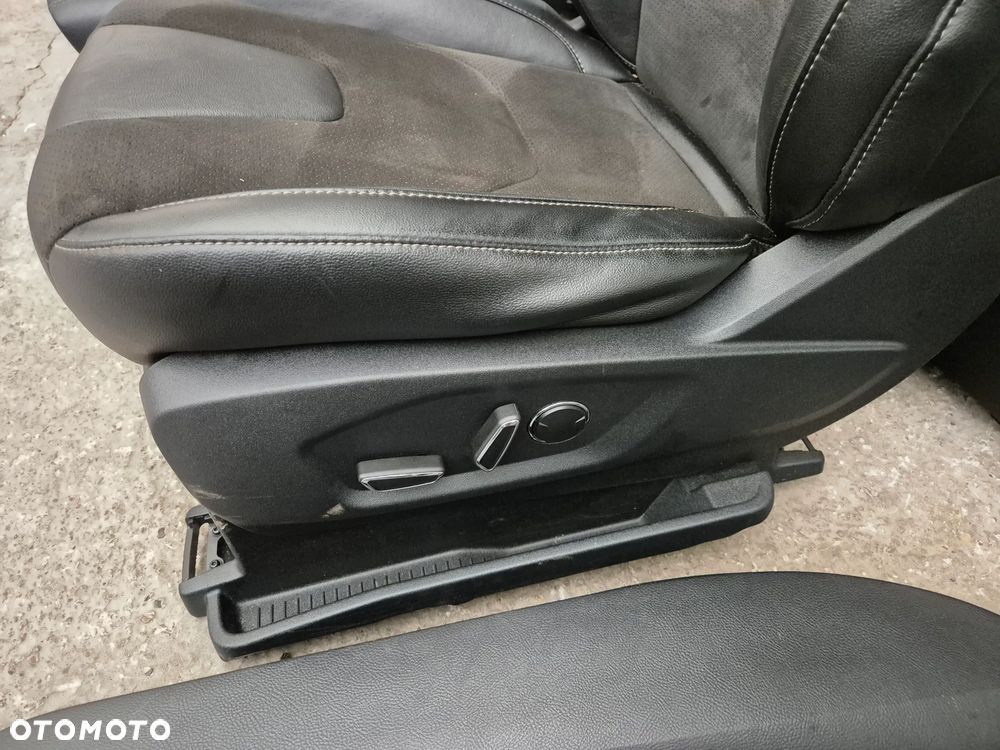 FORD EDGE MK2 2015- FOTELE SKÓRY SKÓRZANE ŚRODEK KOMPLET IEALNE JAK NOWE EUROPA - 6