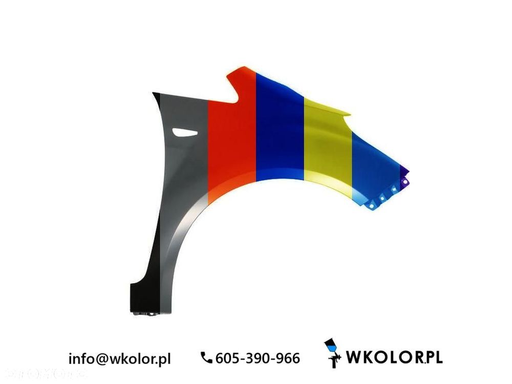 NOWY BŁOTNIK HYUNDAI IX20 2010-2019 LAKIEROWANY W KOLOR - 1