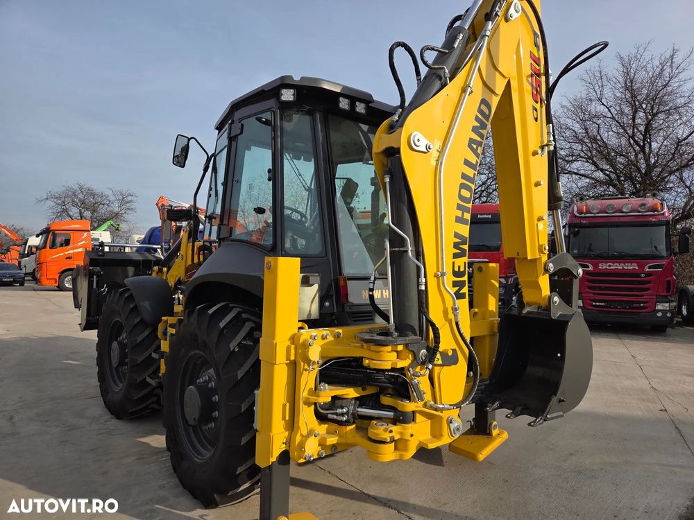 New Holland ROTI EGALE, 89kW-120CP, BRAT extensibil adanc sapare 6m, Powershift, cupa mulfufntionala 4x1 cu FURCI, Anvelope Michelin, Aer conditionat, Cutie automata, Radio, Certificat CE, garantie 1 an, posibilitate leasing 4 ani, PROMOTIE 86.900 EUR+Tva - 26