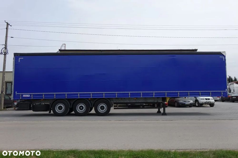 Schmitz Cargobull FIRANKA / STANDARD / OSIE SCHMITZ / NOWE PLANDEKI / OCYNK/ KOSZ I KOŁO ZAPASOWE / - 4