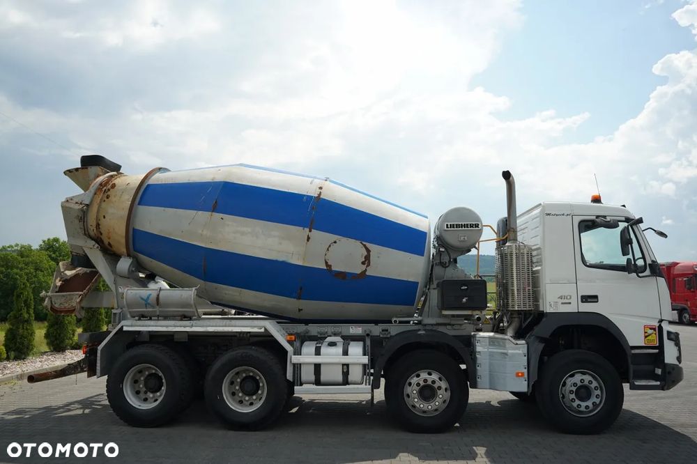 Volvo FMX 410 / 8x4 / GRUSZKA / BETONOMIESZARKA / LIEBHERR / 9 M3 / I-SHIFT/ ALUFELGI / EURO 6 - 6