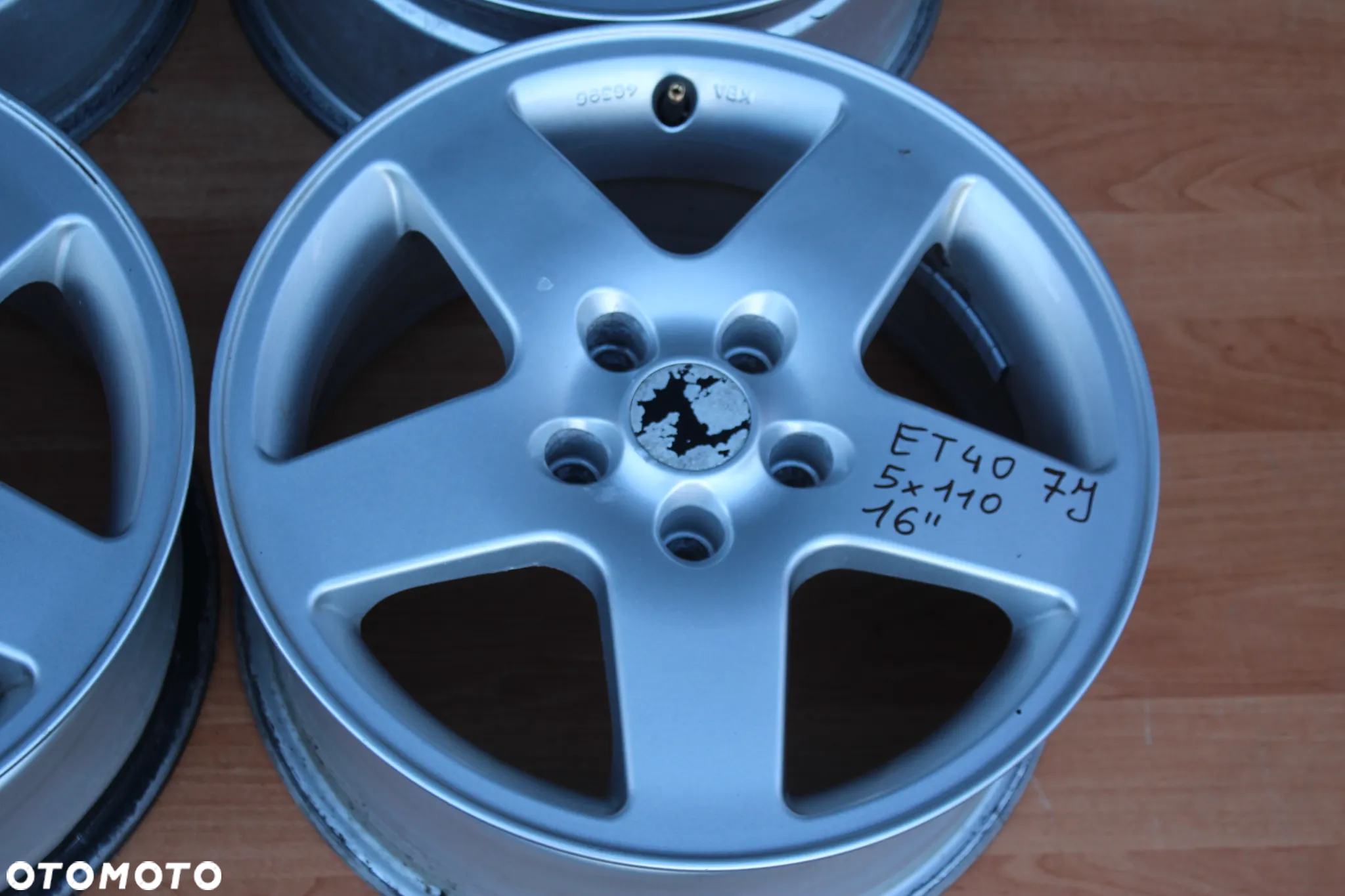 FELGI ALUMINIOWE OPEL VECTRA ASTRA ZAFIRA SIGNUM MERIVA 16 cali 5x110 ET40 - 7