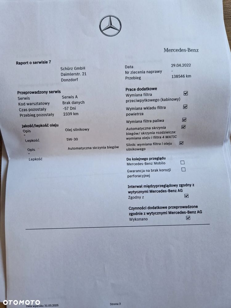 Mercedes-Benz Klasa C 220 (BlueTEC) d T 7G-TRONIC AMG Line - 38