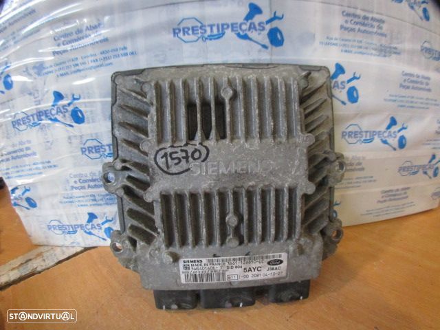 Centralina 5WS40140ET 5AYCJ38AC FORD FIESTA 5 2004 1.4 TDCI 8V 70CV 5P CINZENTO SIEMENS - 1