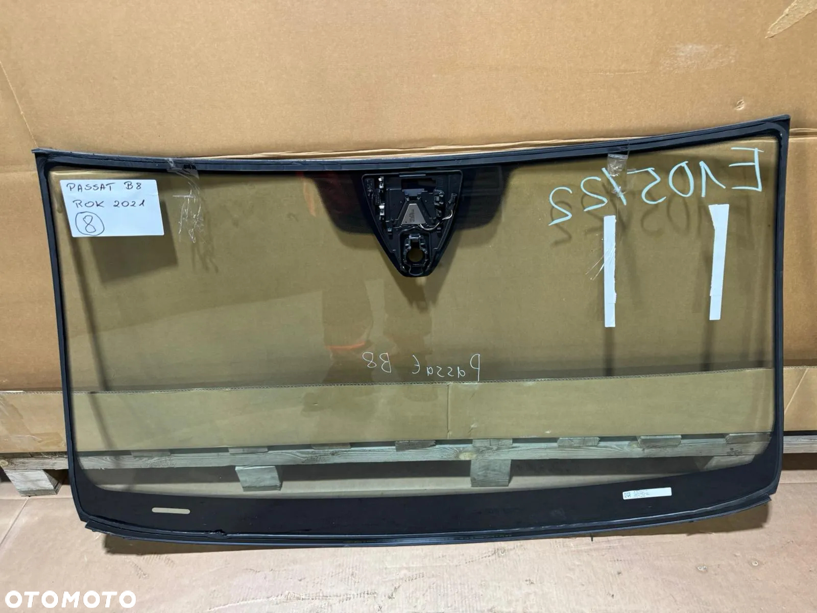VW PASSAT B8 SZYBA PRZEDNIA CZOŁOWA PODGRZEWANA GRZANA CZUJNIK SENSOR ORYGINAŁ 22 R 2022 ROK 21 2021 2020 R 20 R NOWA! - 29