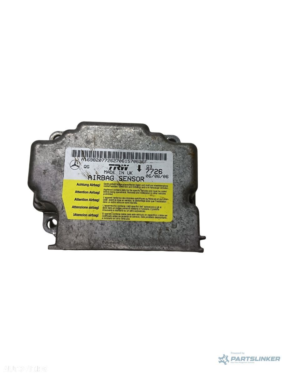 Calculator airbag  MERCEDES-BENZ A-CLASS II W169 2004 - 2012 A169820772627 - 1