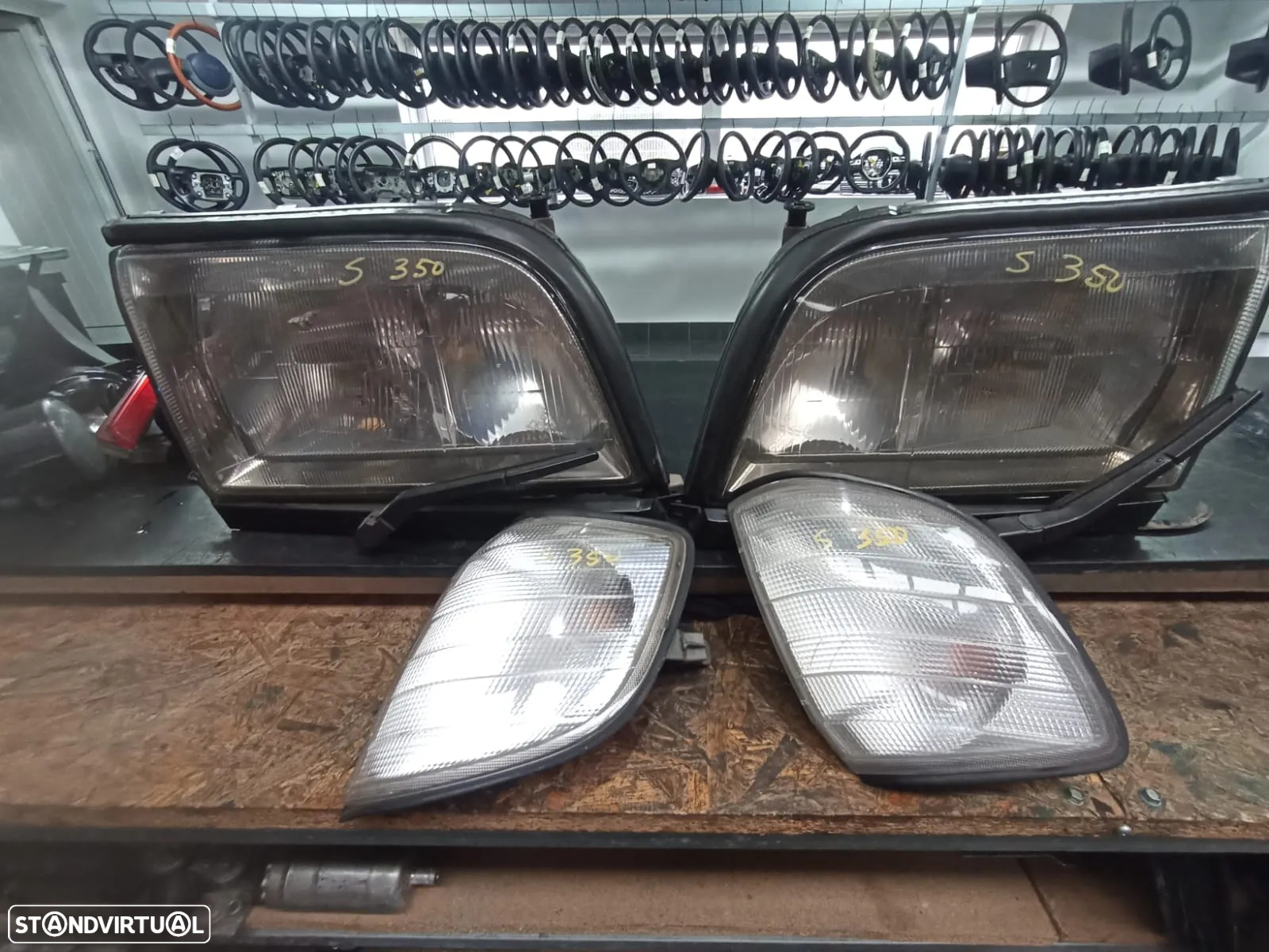 Farol frente Mercedes S350 - 4