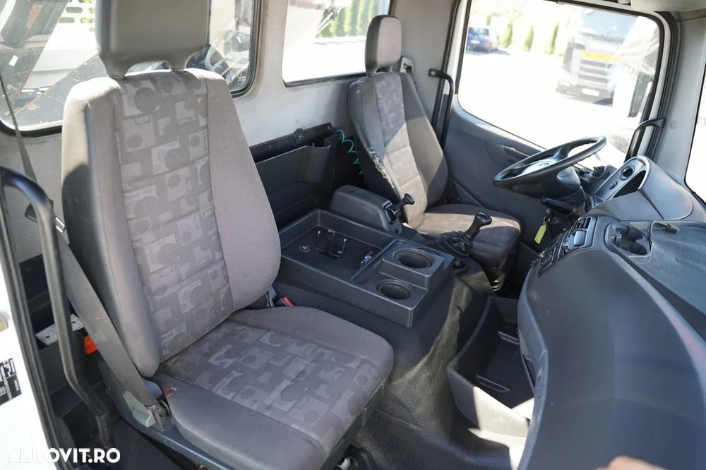 Mercedes-Benz ATEGO 16.24 / 4X4 / BASCULATOR + HDS HIAB 111 BS-2 / TELECOMANDĂ / ROTATOARE / MANUALĂ - 37