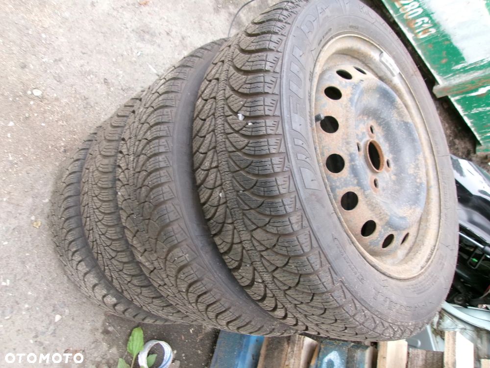 KOŁA FELGI OPONY FULDA ZIMA TOYOTA YARIS 185/60/15 4x100 KOMPL - 6