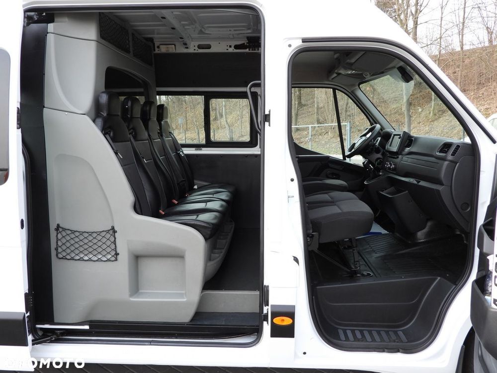 Renault MASTER FURGON BRYGADÓWKA 7 MIEJSC TEMPOMAT NAWIGACJA LEDY KLIMATYZACJA  180KM - 39
