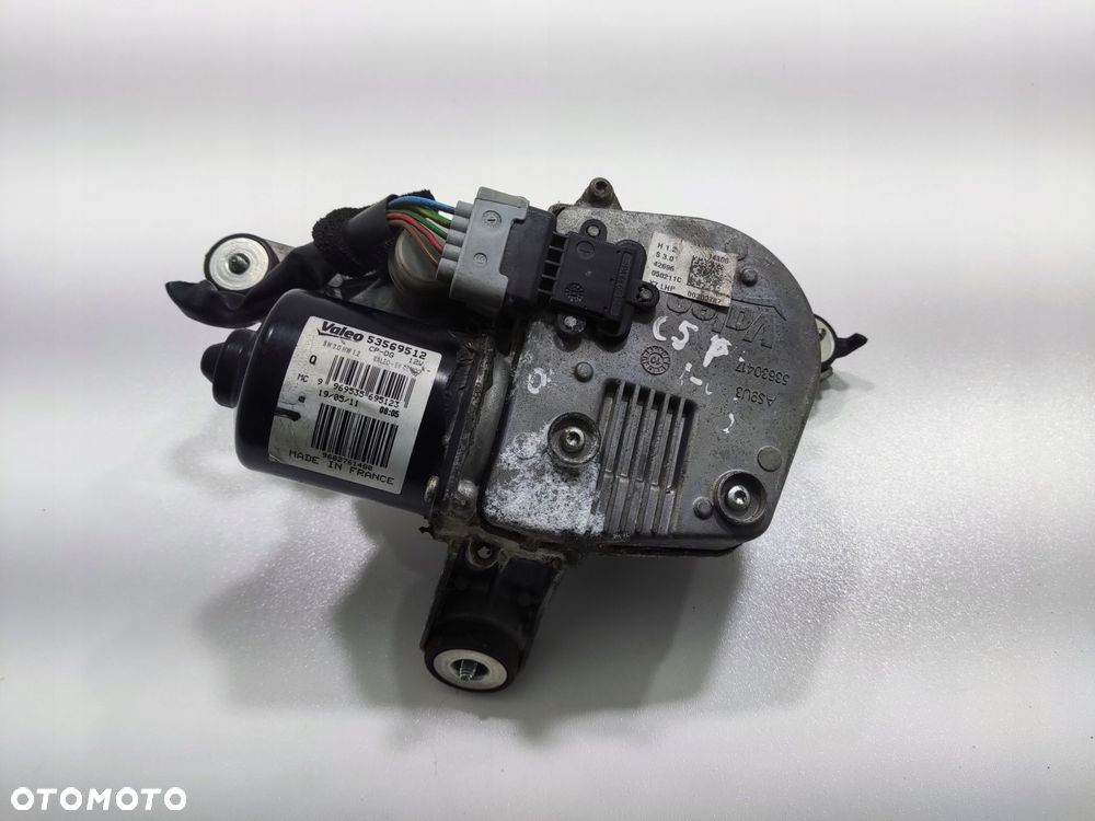 silniczek mechanizm wycieraczek prawy przód citroen c5 iii x7 9682761480 - 2