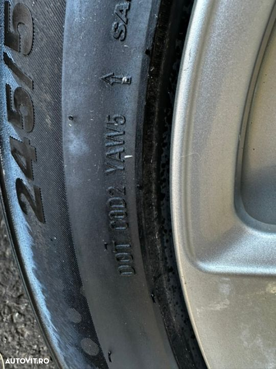 roti jante anvelope cauciucuri de iarnă bmw F01 seria 730d seria 5 Gt F07  R17 245 55 kumho dot 2019 X3 F25 - 4