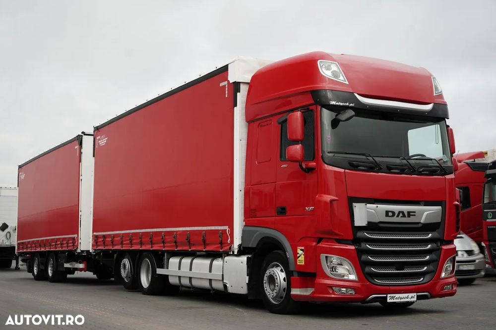 DAF XF 480 / COMBINAȚIE TANDEM / 120 M3 / TRAFFIC / 6x2 / PUNȚĂ RIDICABILĂ / WIELTON / SAF 2021 - 4