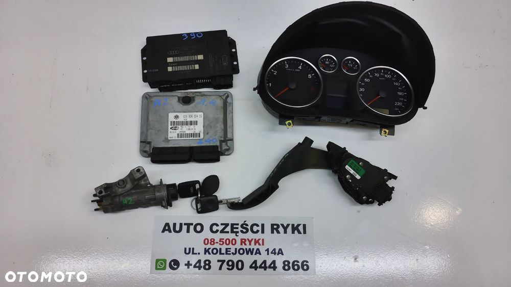 Audi A2 1.4 TDI Zestaw Startowy Komputer 036 906 034 EG - 1