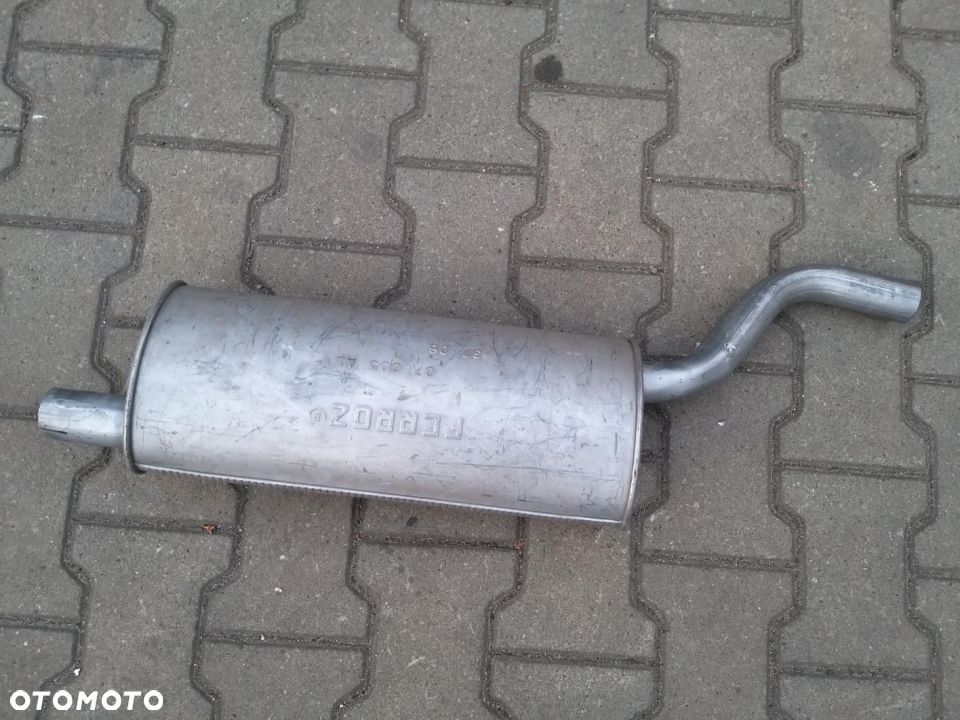 TŁUMIK końcowy  OPEL KADETT D 1.3-1.6 60-90 KM 1979-1994  +KM-9521 - 1