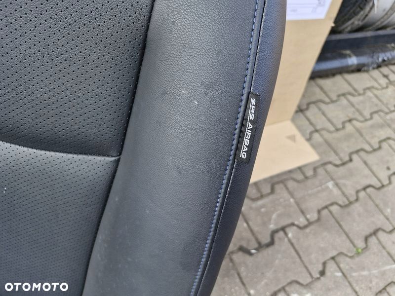 NISSAN LEAF I 1 FOTEL KIEROWCY LEWY PRZÓD PRZEDNI SKÓRA UK - 7