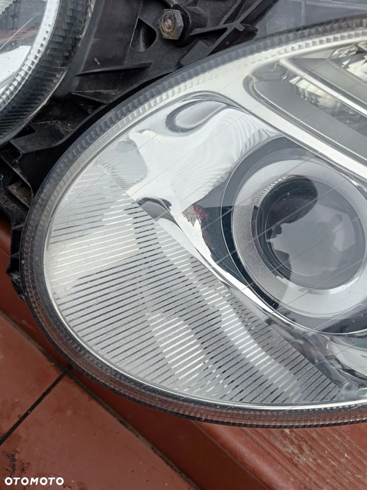 MERCEDES W211 LIFT LAMPA LEWA PRAWA PRZÓD PRZEDNIA BI XENON NIE SKRĘTNY EUROPA - 19
