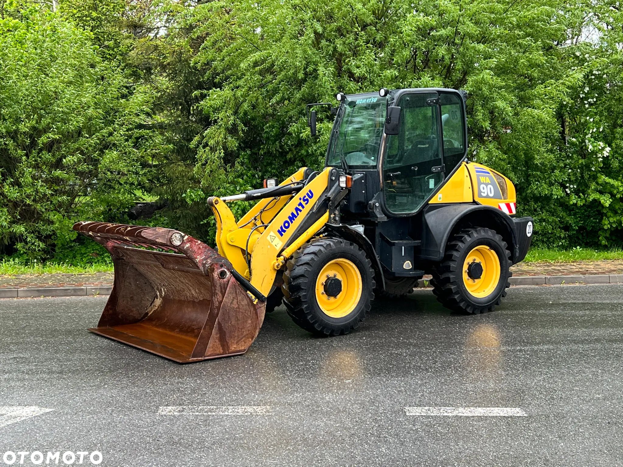 Komatsu Ładowarka KOMATSU WA 90 STAN IDEALNY - 1