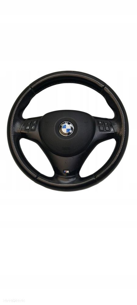 Bmw E90 E93 E92 E81 E87 Kierownica Skórzana M-Pakiet Poduszka Airbag Nr 36 - 1