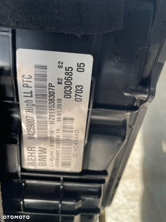 BMW 5 F07 GT F01 F10 NAGRZEWNICA 9197019 N4249007 - 4