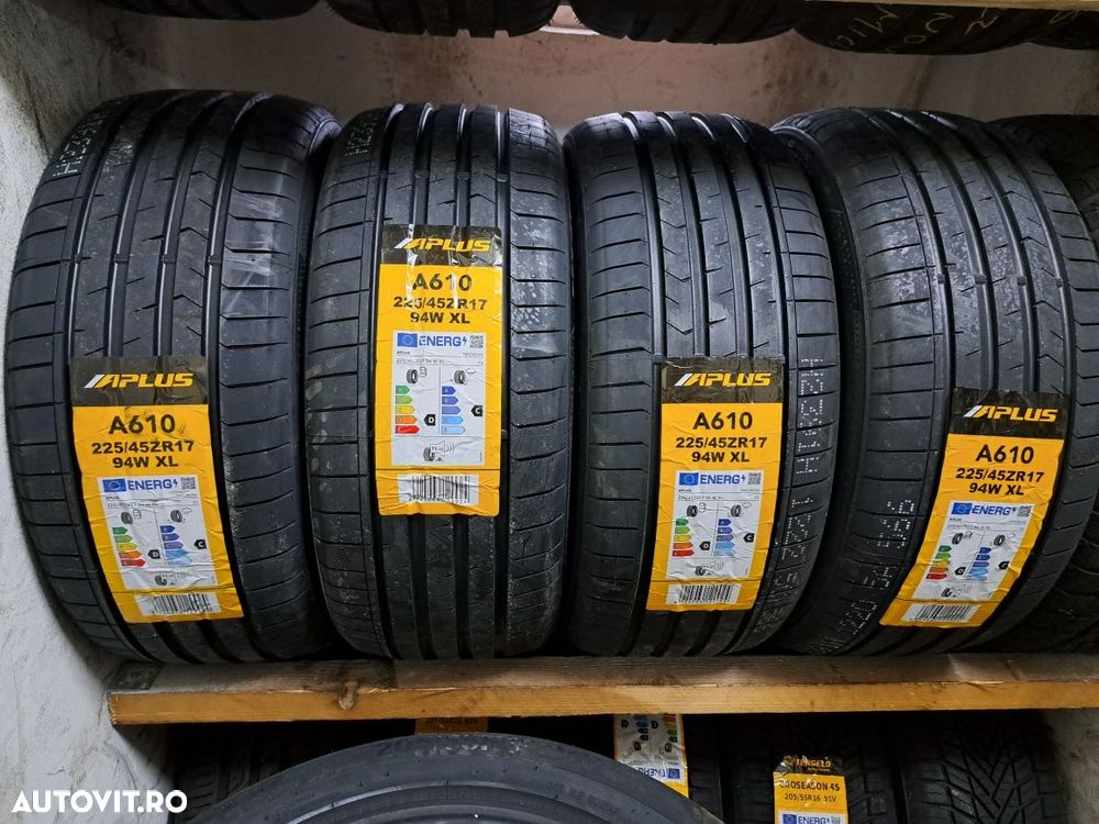 4 anvelope 225/45 R17 Aplus , Noi ! - 1