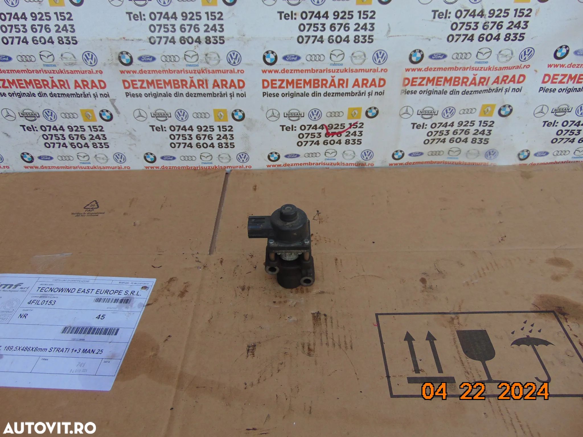 Supapa EGR Suzuki vitara 1.6 an 2005-2012 sx4 swift grand vitara 2 - 1