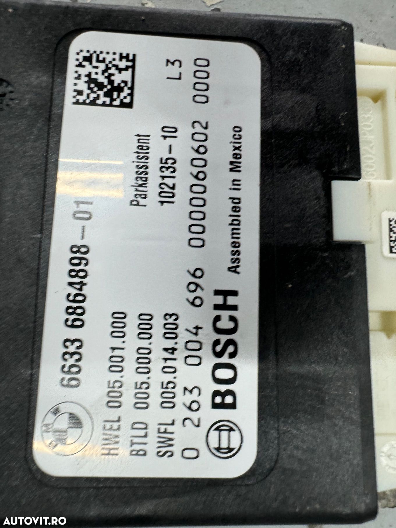 Modul asistenta parcare bmw seria 3 f30 f31 f34 f36 - 1