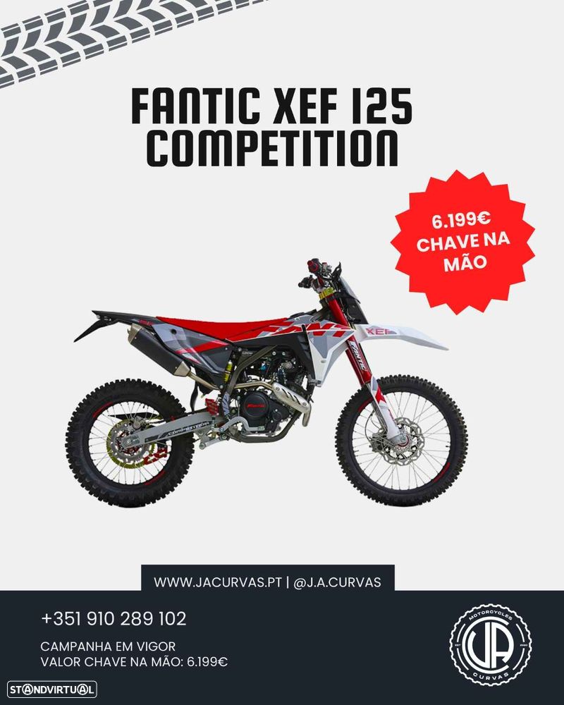 Fantic Enduro XEF 125 COMPETITION (CAMPANHA EM VIGOR) - 1