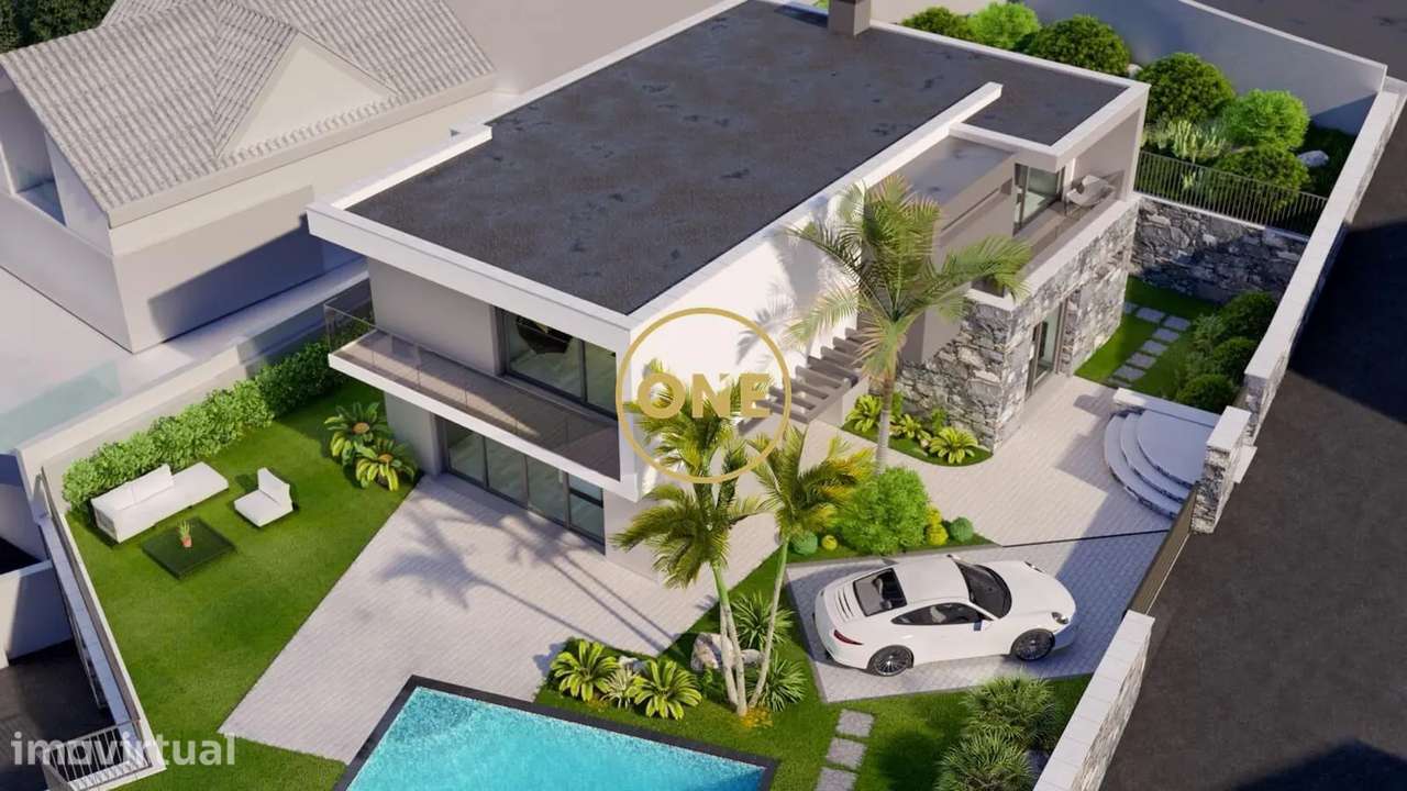 Moradia T4 com piscina e vista mar - Grande imagem: 2/19
