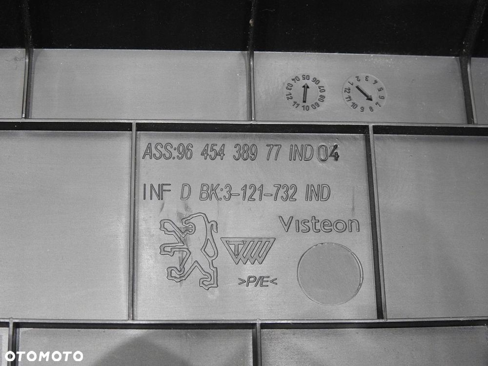 SCHOWEK BAGAŻNIKA PRAWY PEUGEOT 407 SW 9645438977 - 8