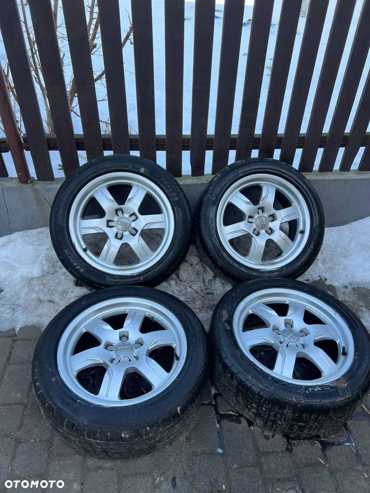 8t0 601 025 b Alufelgi felgi koła lato 225/50 17cali ET29 24r Audi A5 8T 8F - 1