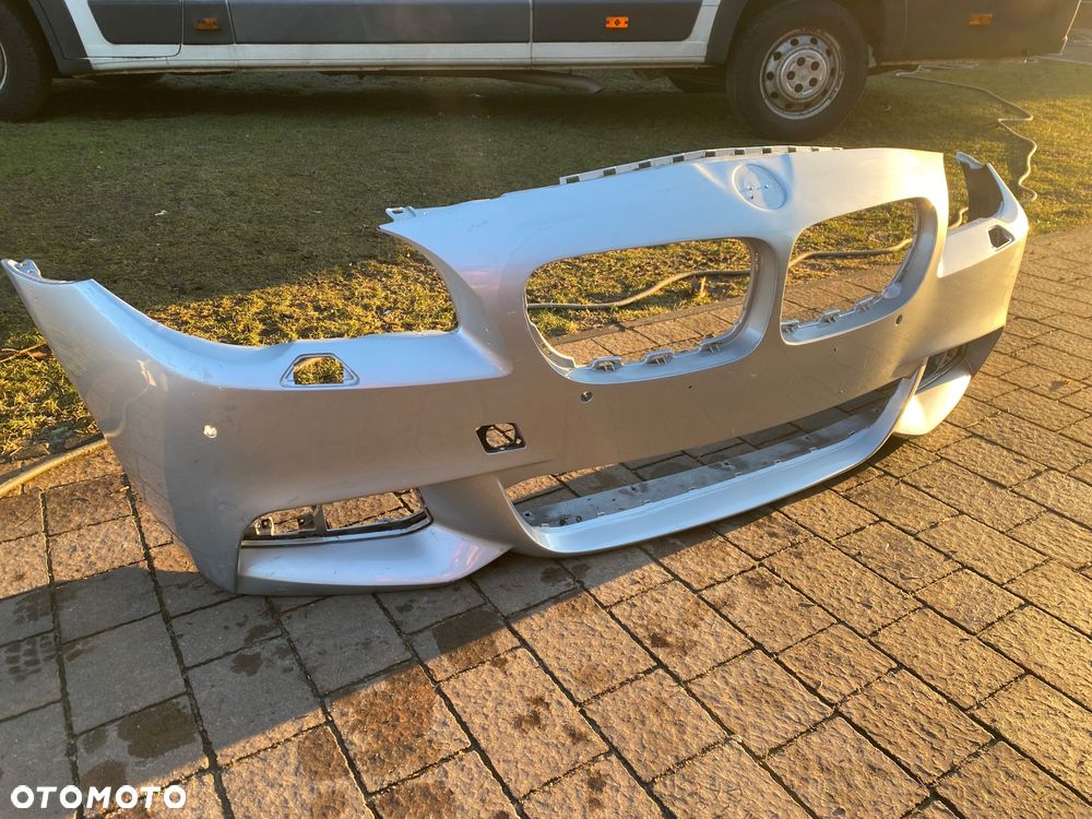 BMW F10 M-PAKIET ZDERZAK PRZOD SILVER ORG. - 1