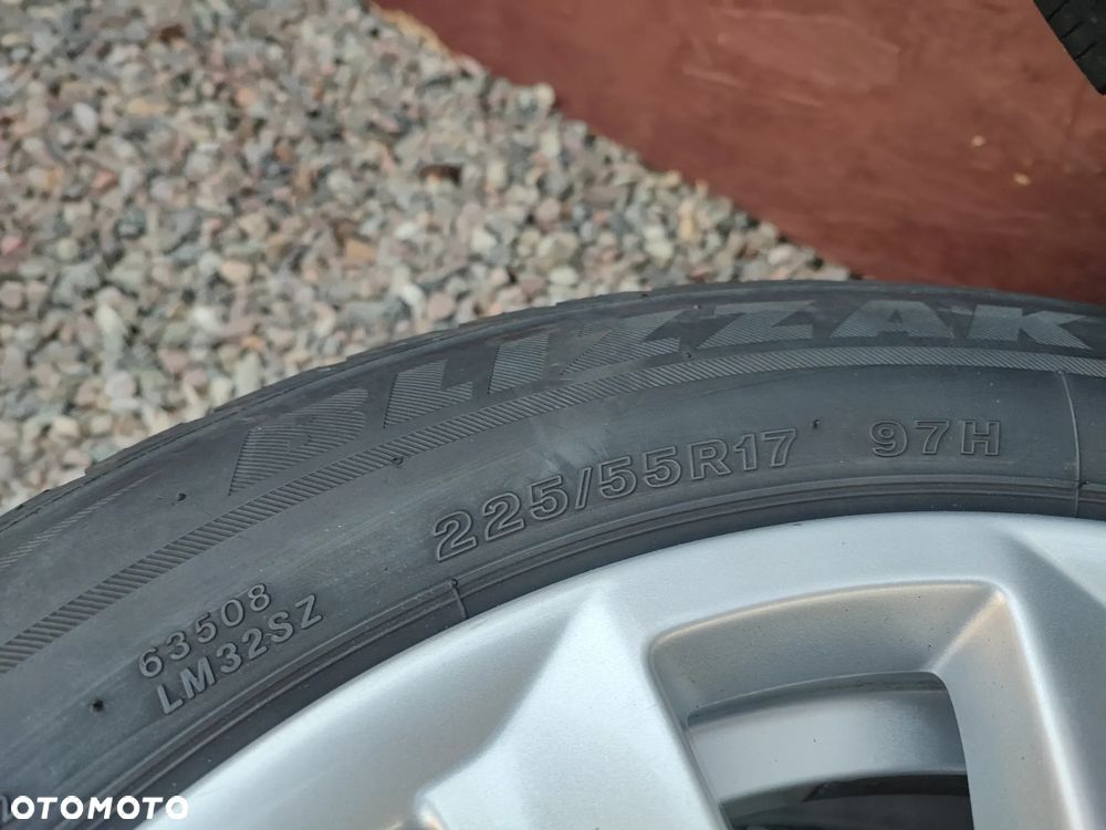 BMW F06 / F10 / F10N / F11 / F12 / F13 ORYGINALNY KOMPLET ALUFELG STYLING 236 4X17 8Jx17EH2+IS30 + OPONY ZIOMWE / WIELOSEZONOWE + CZUJNIKI TMPS O NR. 6 780 720 OEM W DOBRYM STANIE - 14