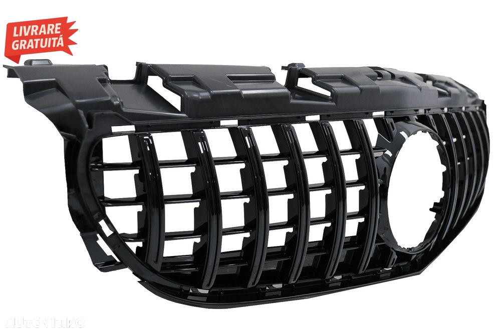 Grila Centrala Mercedes SLC-Class R172 Facelift (2016-2019) GT-R Panamericana Desi- livrare gratuita - 3