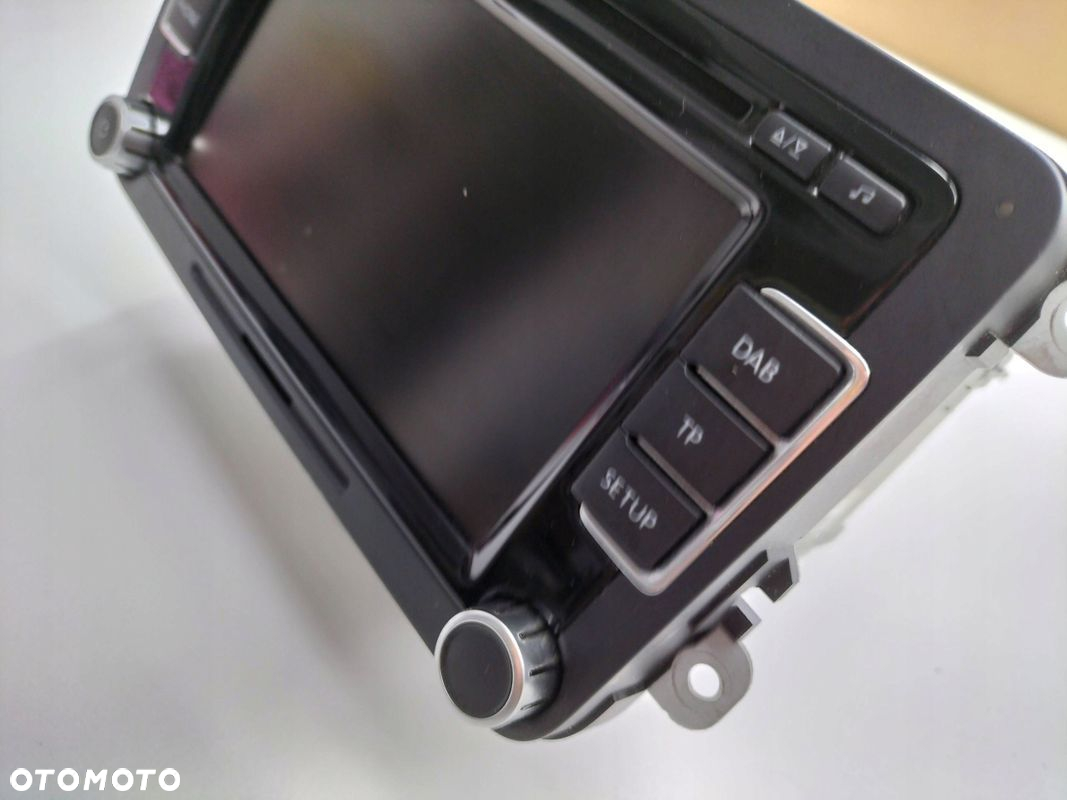 RADIO VW GOLF V TOURAN PASSAT 3C8035195A - 2