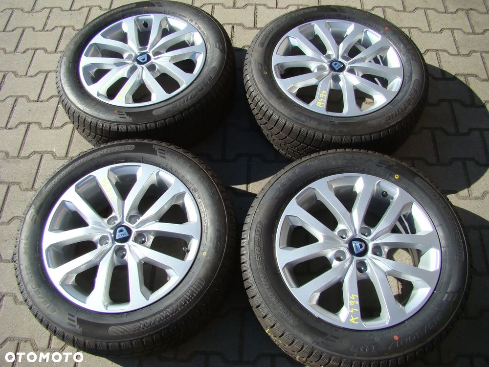 a494 5x114,3 Dacia Duster 7Jx17 et40 opony zimowe niemontowane 215/60 R17 - 1