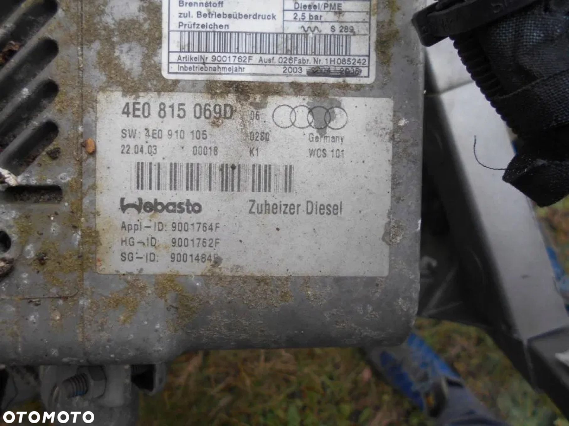 AUDI A8 D3 WEBASTO 4E0815069D - 3