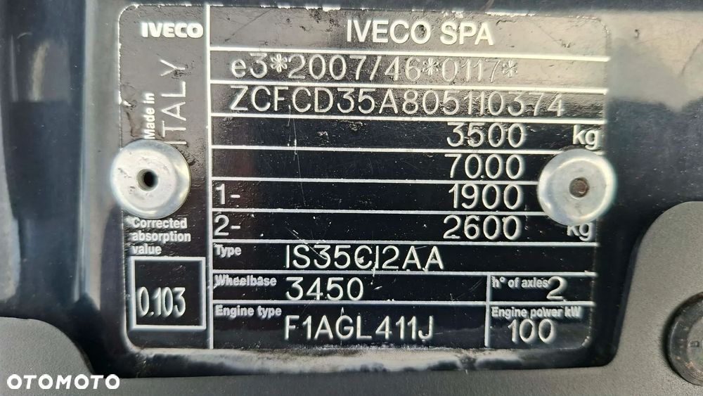 Iveco 35C14, 35C13, 35C15, 35C16 - 17